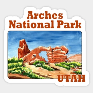 Arches National Park, Utah Sticker